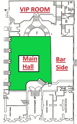 Main Hall (Max 20 tables)